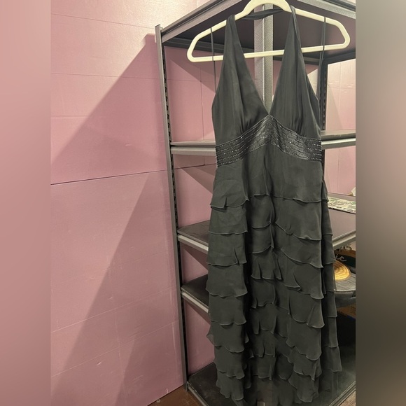 Dave & Johnny Dresses & Skirts - Dave & Johnny Sz 11/12 Vintage sequin Fancy tank Style short Black Dress